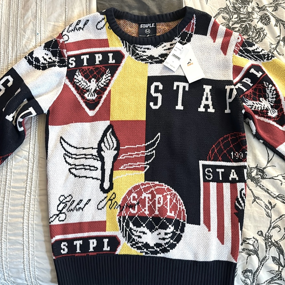 NWT Staple bird sweater, size medium